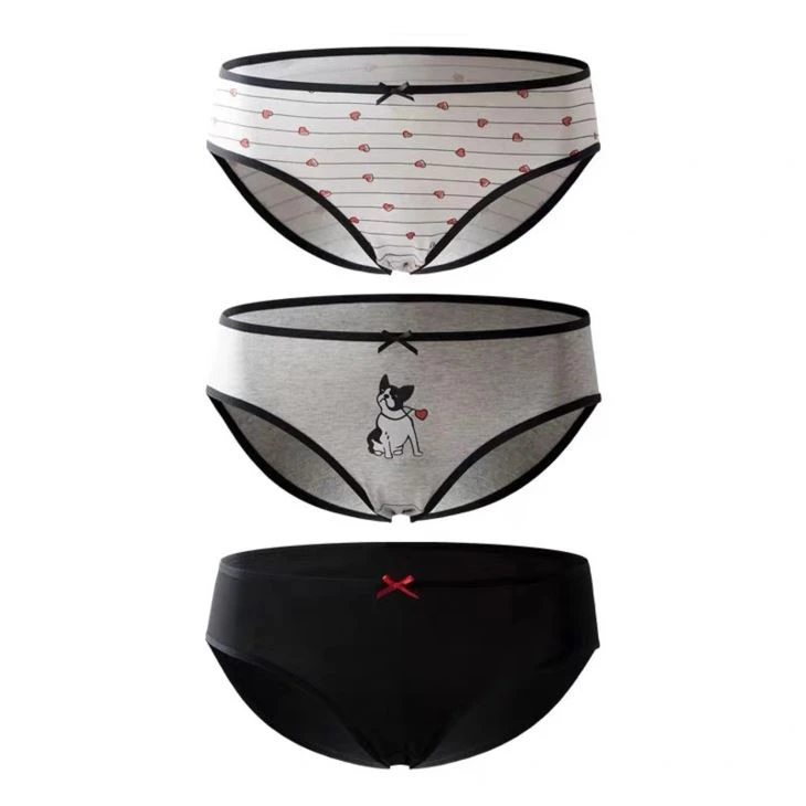 Eco-Friendly Custom Print Women Underwear
