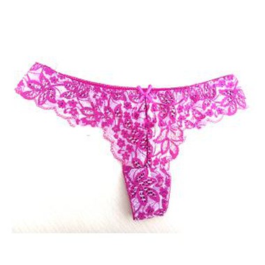 Lace Women Thong G-String Stock