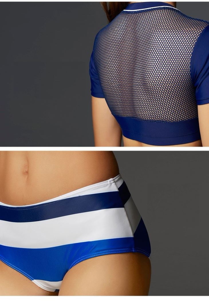 Women's Bathing Suit Bikini Tops And Bottom Fulll Cover