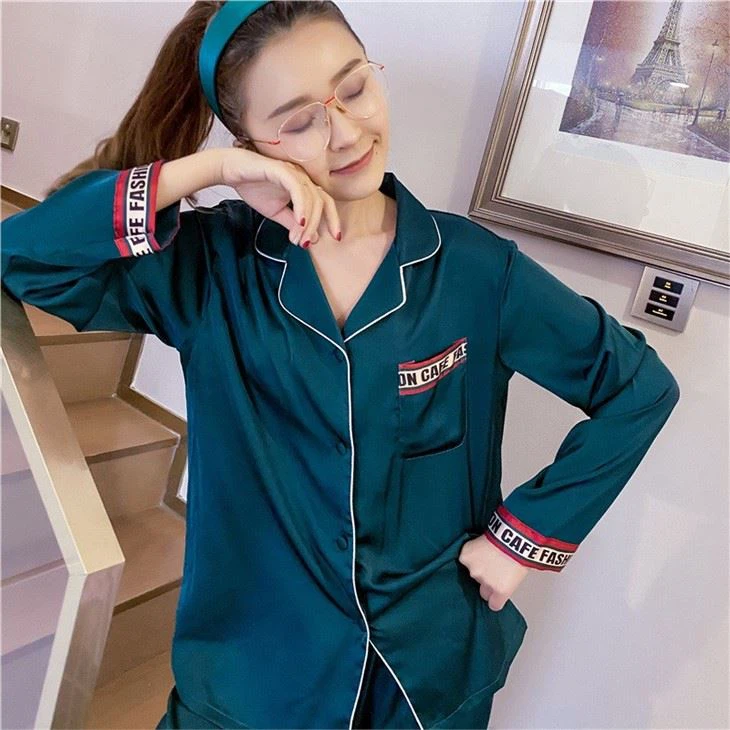 Women Long Sleeve Homewear Pyjamas Set