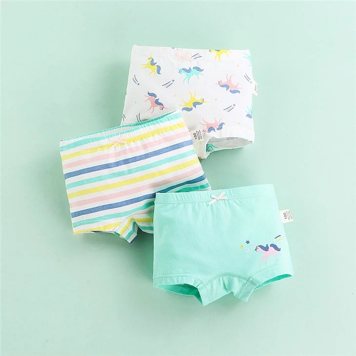 Girl Boyshorts With Stretch Cotton
