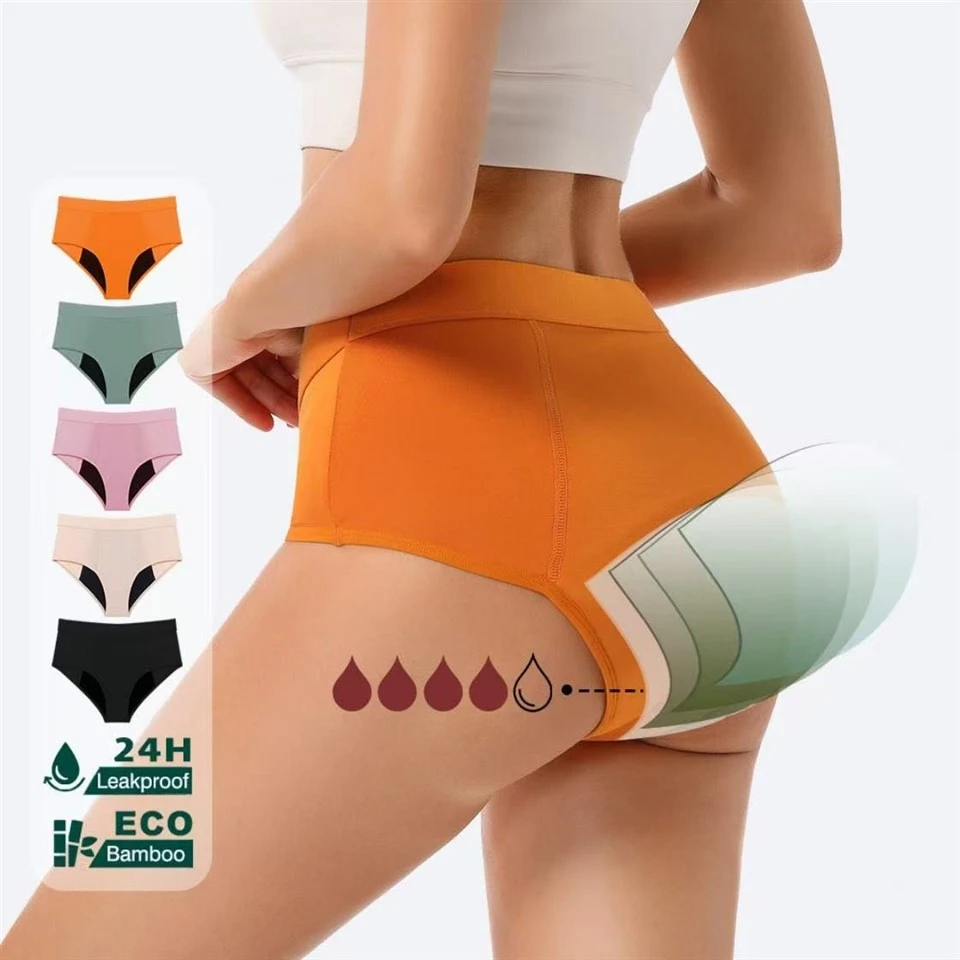 4-Layer Leak-Proof Reusable Women Menstrual Period Briefs best