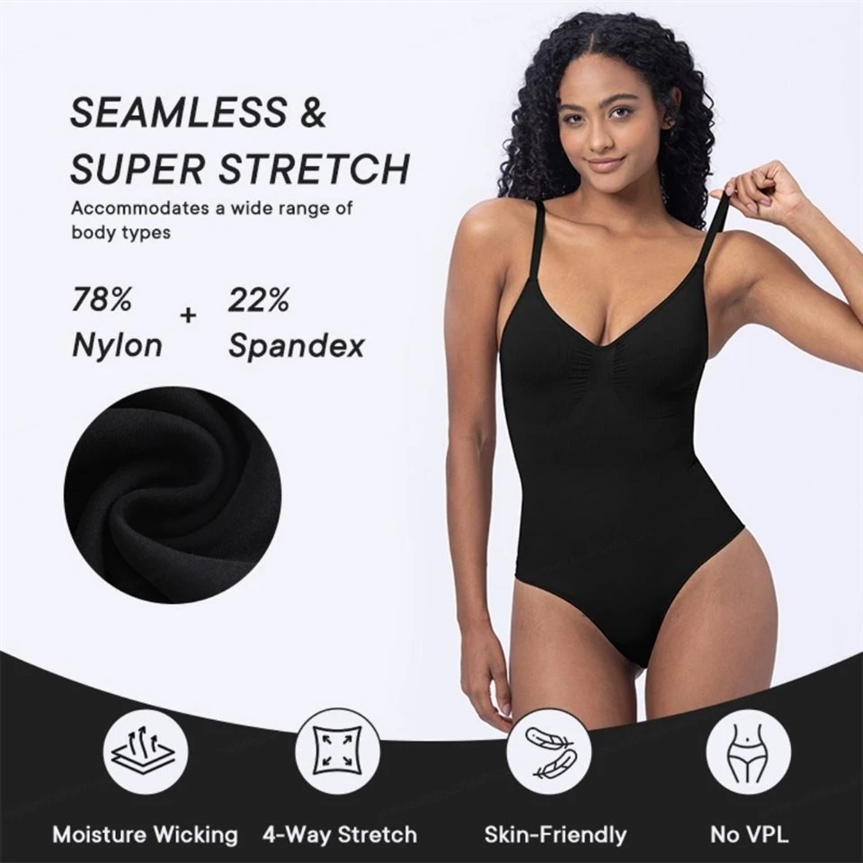Body Shaper Bodysuit Woven Seamless Shapewear high quality