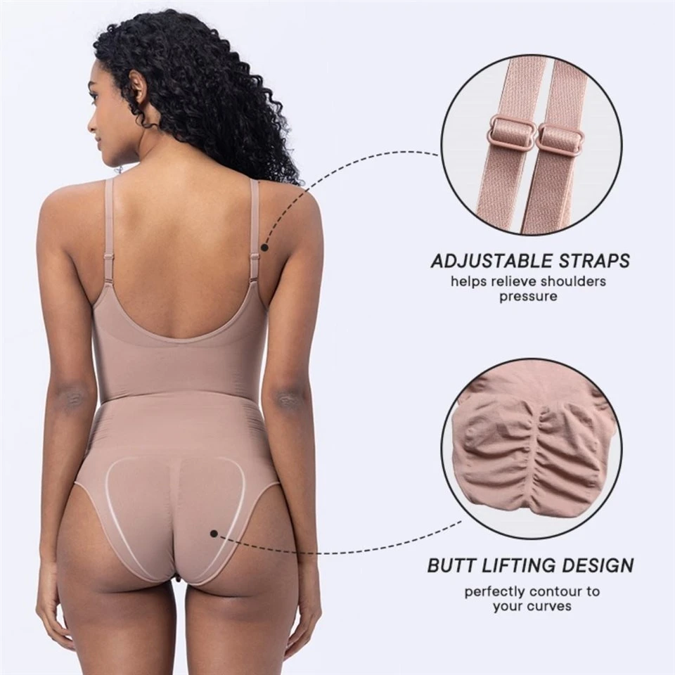 Body Shaper Bodysuit Woven Seamless Shapewear best