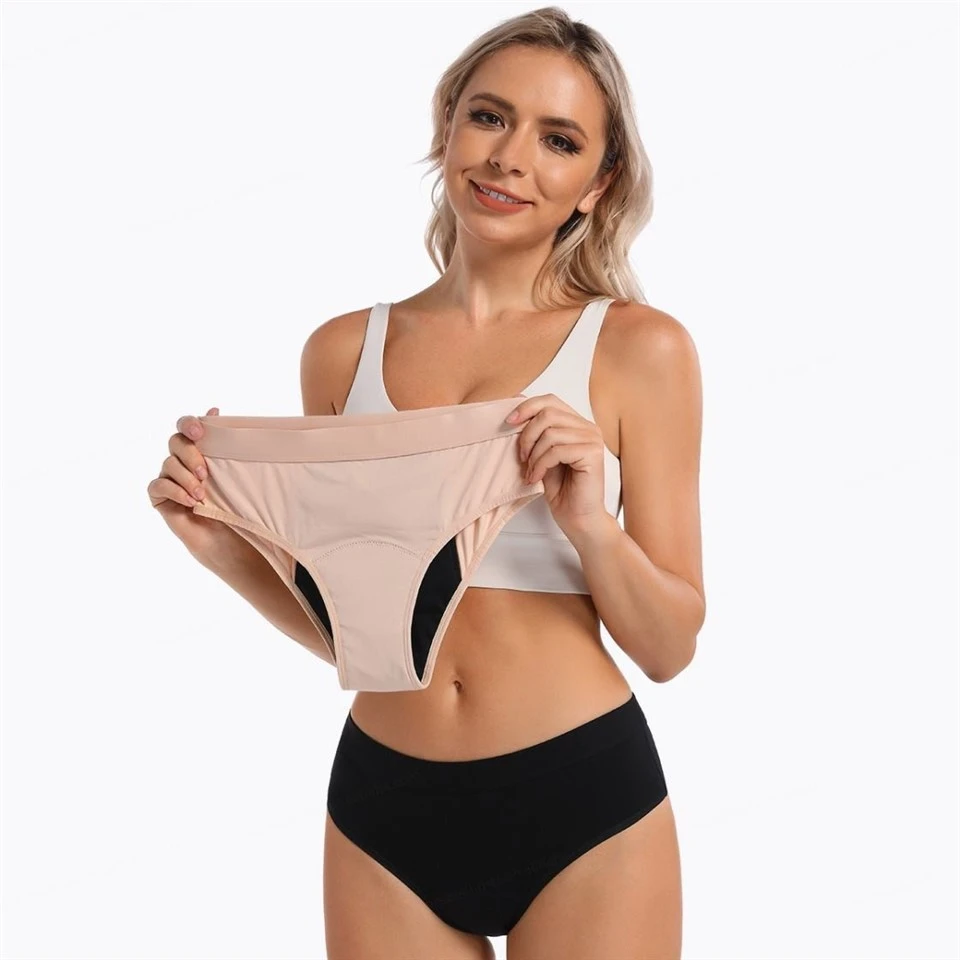 High-Rise Breathable Knitted Hipster Period Underwear best
