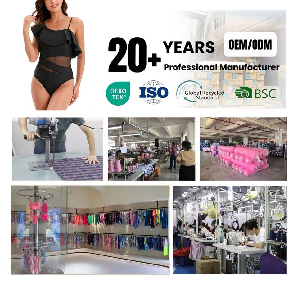 One-Piece Swimsuit Solid One-Shoulder Swimwear price