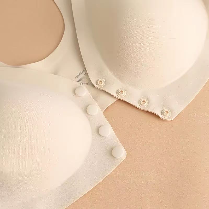 Front-Closure Nursing Bra Womens Plus-Size Seamless Underwear Front-Closure Nursing Bra Womens Plus-Size Seamless Underwear