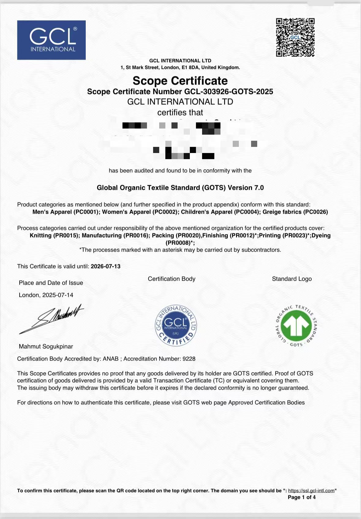 certification certification