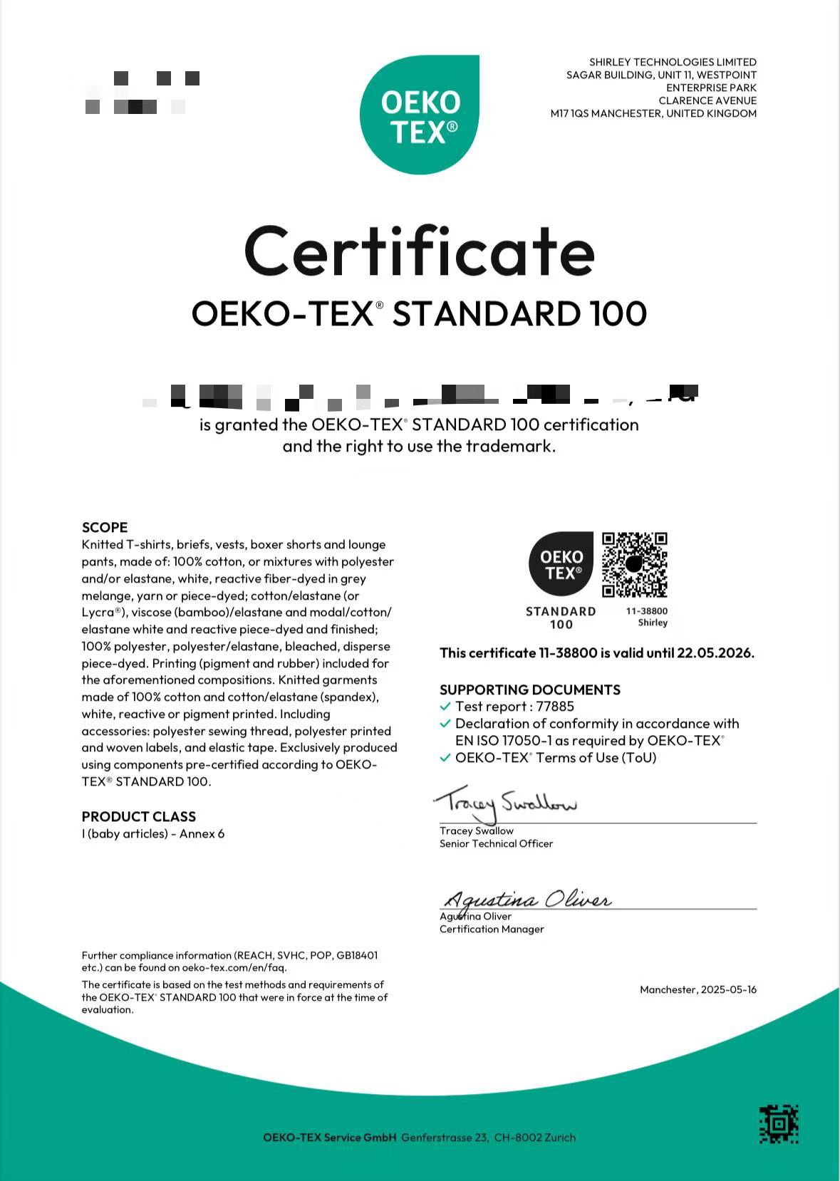 certification certification
