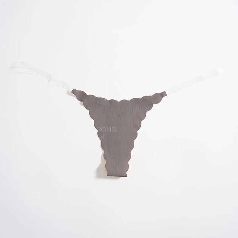 Solid Seamless Thong Low-rise Fitness Panties Solid Seamless Thong Low-rise Fitness Panties