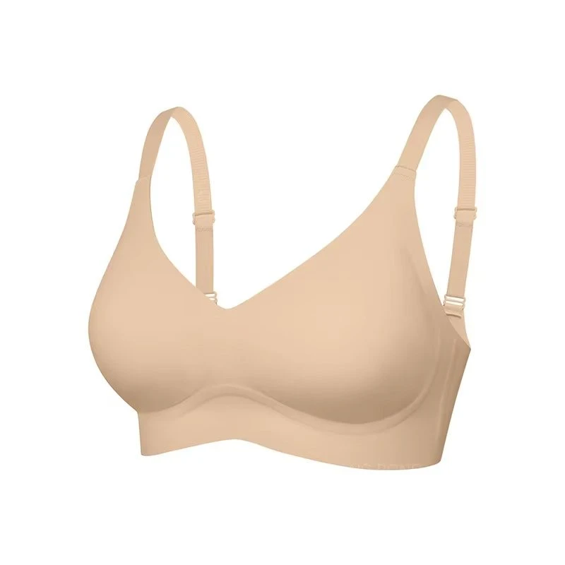 Thin Seamless Solid Breathable Wireless Invisible Bra Thin Seamless Solid Breathable Wireless Invisible Bra