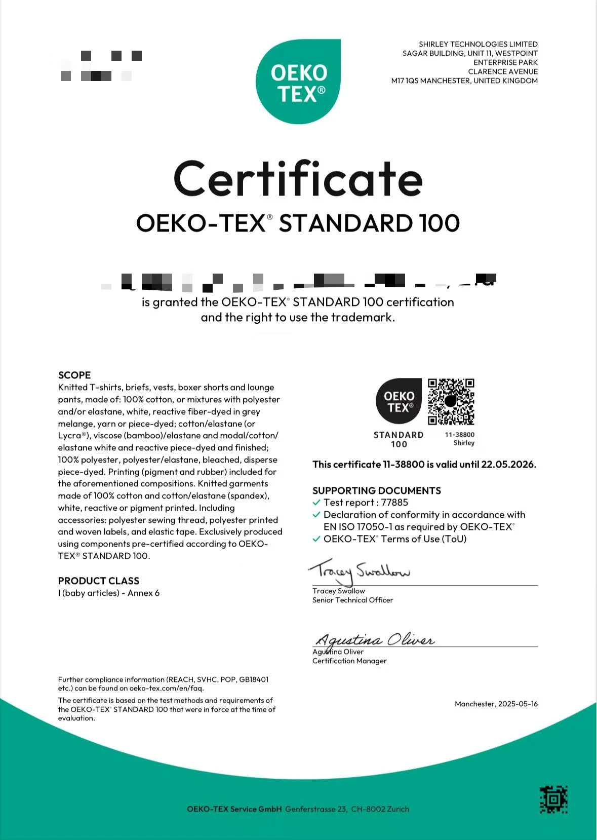 certification certification