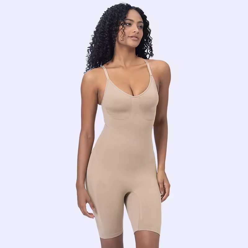 Body Shaper Woven Breathable Seamless Bodysuit Body Shaper Woven Breathable Seamless Bodysuit
