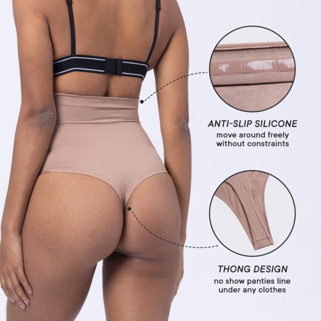 High Waist Seamless Breathable Firm Control Shapewear Underwear High Waist Seamless Breathable Firm Control Shapewear Underwear