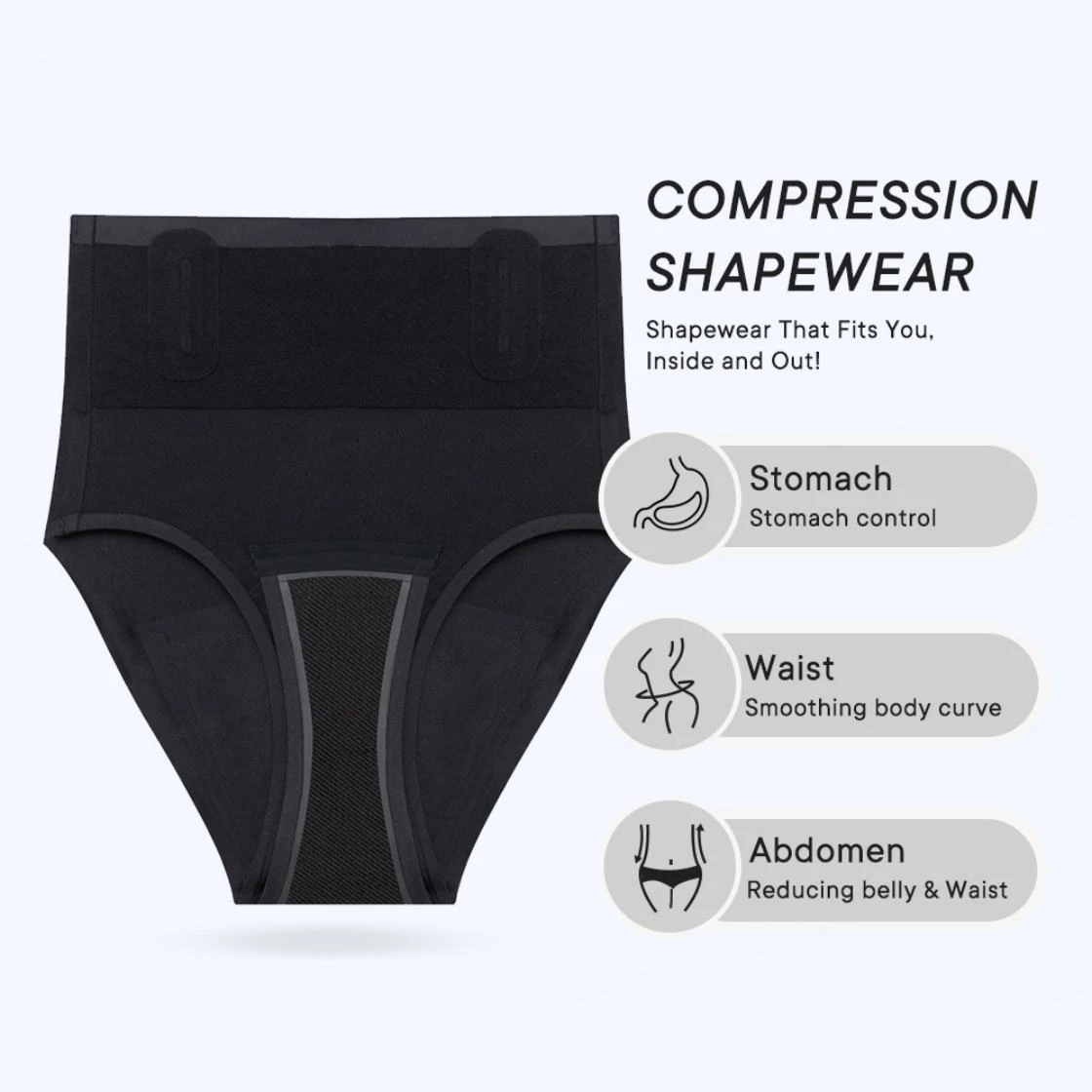 Menstrual Shaping Pants Mid-Rise Tummy Control Menstrual Shaping Pants Mid-Rise Tummy Control