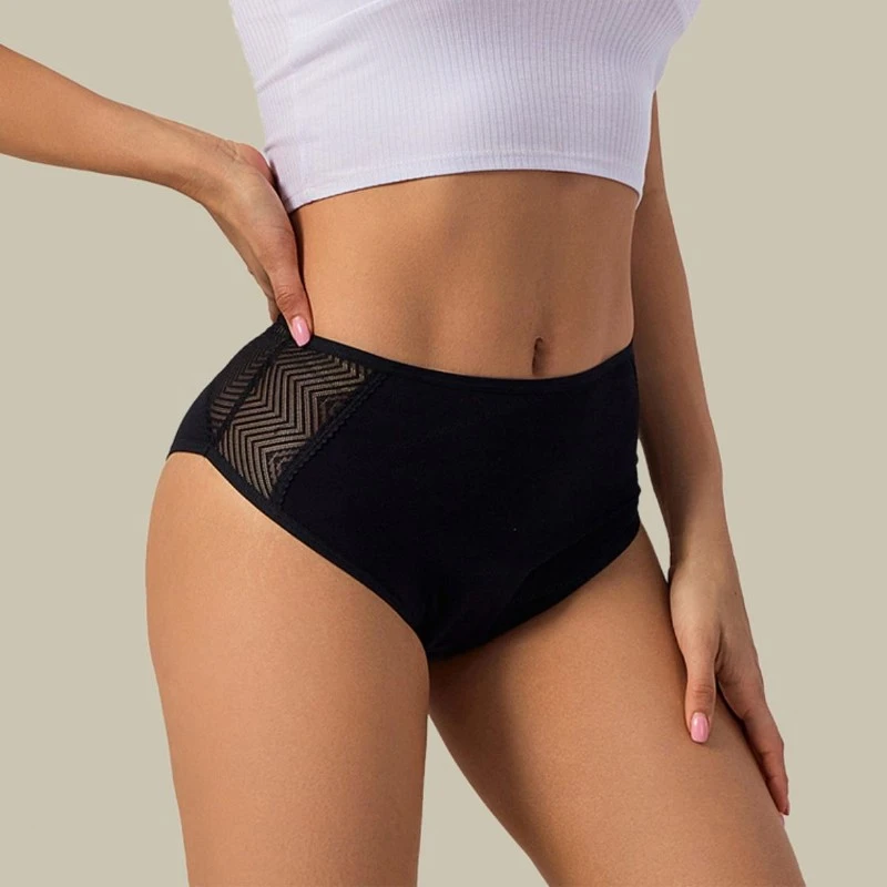 4 Layers Custom High-Waist Hipster Panties Women 4 Layers Custom High-Waist Hipster Panties Women