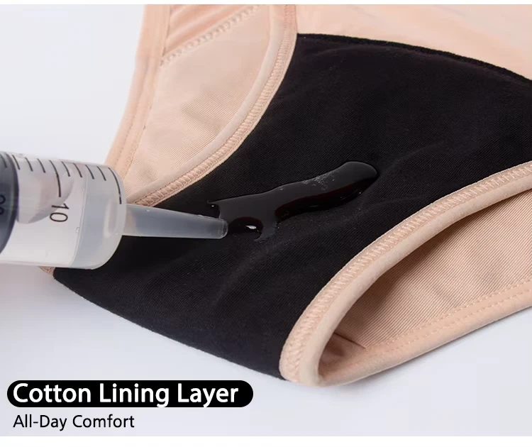 High-Rise Breathable Knitted Hipster Period Underwear High-Rise Breathable Knitted Hipster Period Underwear