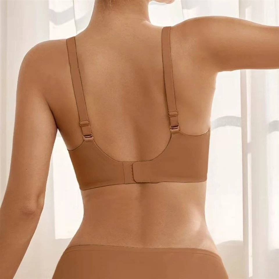 Seamless Sporty Solid Thin Womens Bra factory