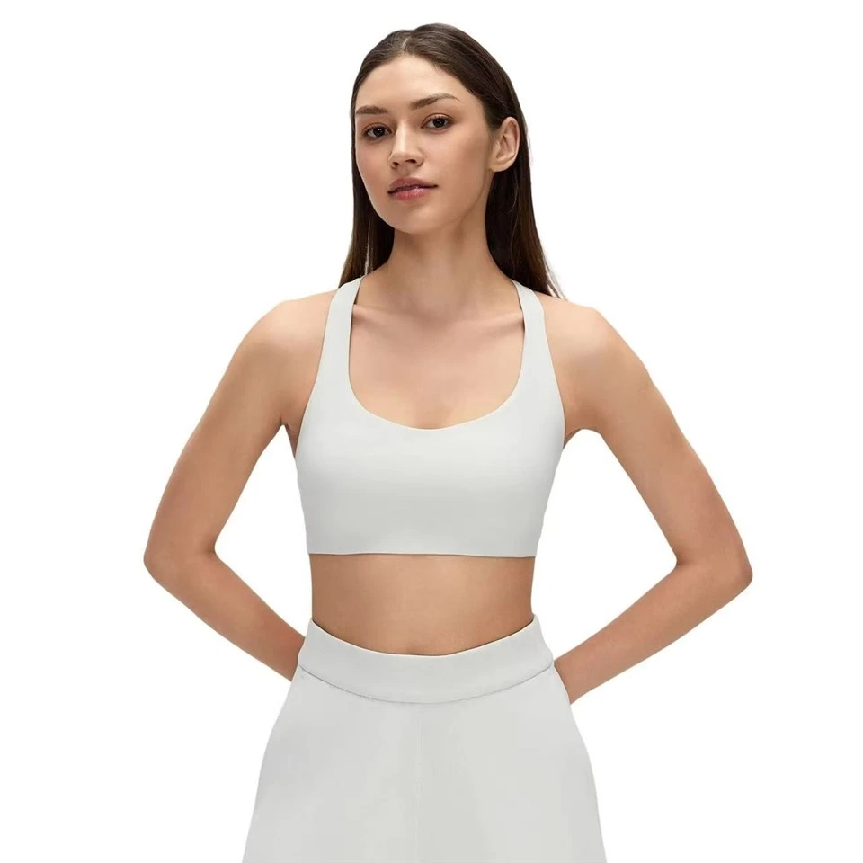 Sexy Cross-Back High Support Yoga Bra factory