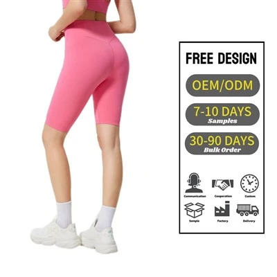 Yoga Solid High Waist Crop Top Workout Set