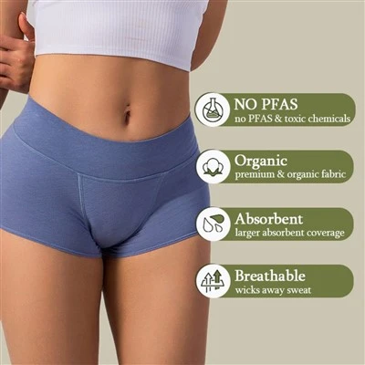 Women's Bamboo High-Rise Boyshort Panties