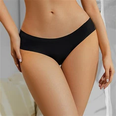 Women's Menstrual Underwear Sexy Lace Trim Cotton Gusset Breathable Antibacterial Triangle Panties Plus Size