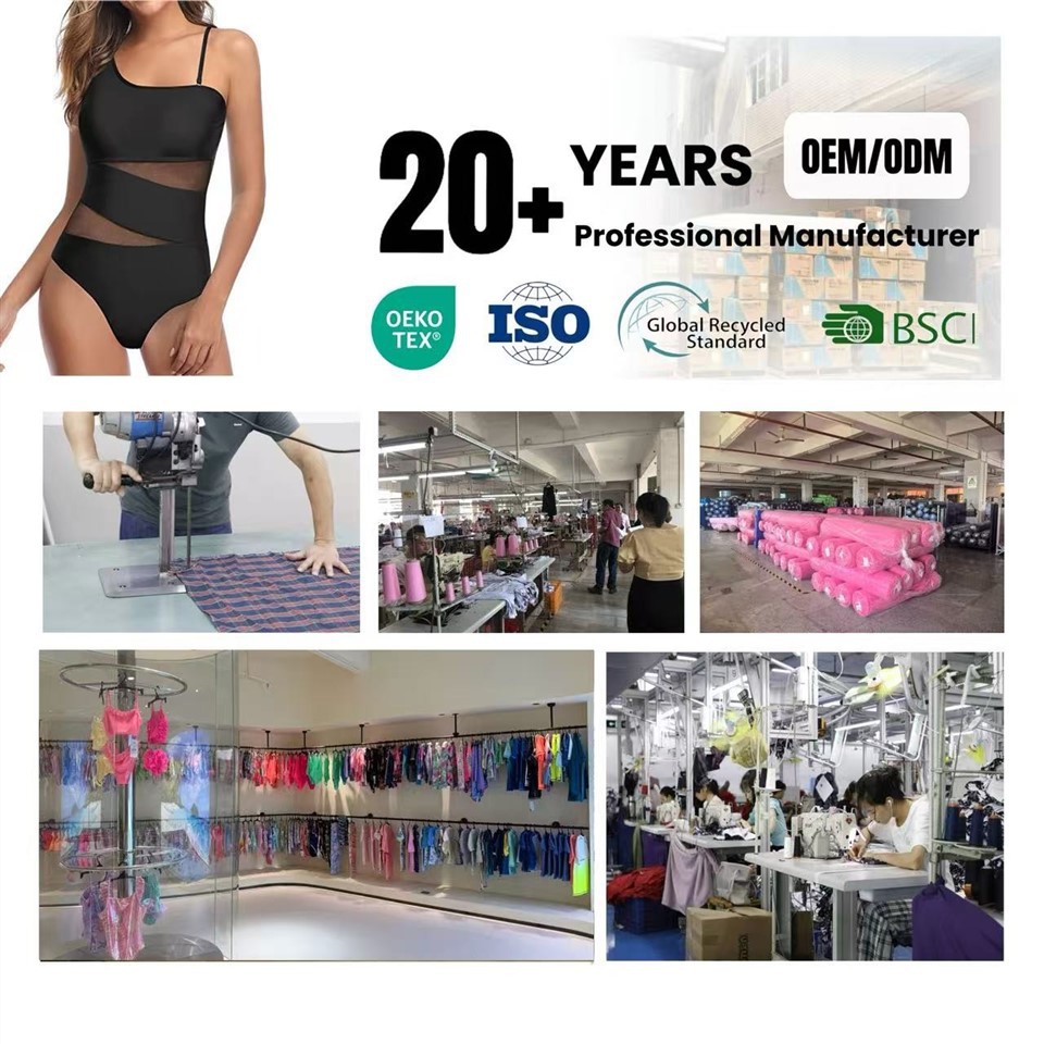 Solid Color Breathable One-piece Swimsuit suppliers