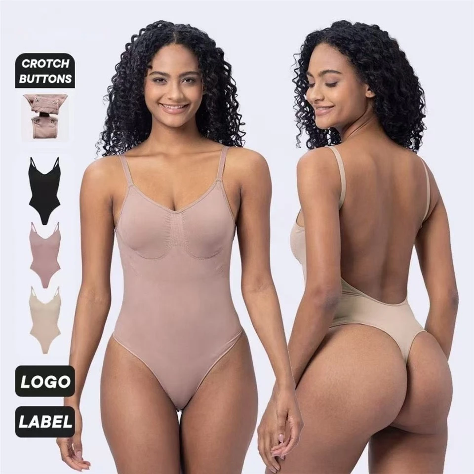 Woven Seamless Women Tummy Control Butt Lifter Adjustable